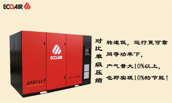 兩級壓縮永磁變頻螺桿空壓機(jī)